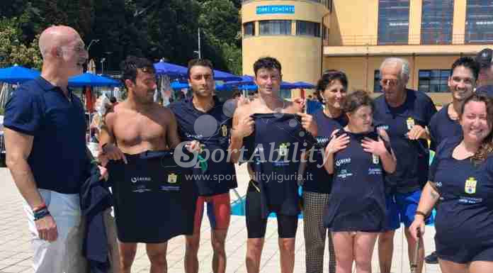 Nuoto “special” ad Albaro con Fondazione Carige e Cambiaso Risso