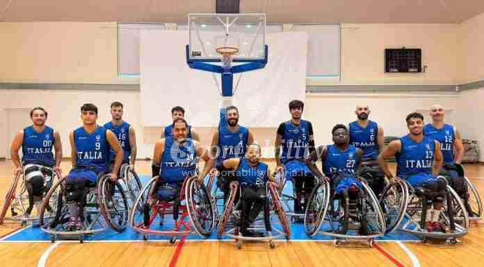 Mondiali Basket in Carrozzina: Filippo Carossino riconfermato capitano
